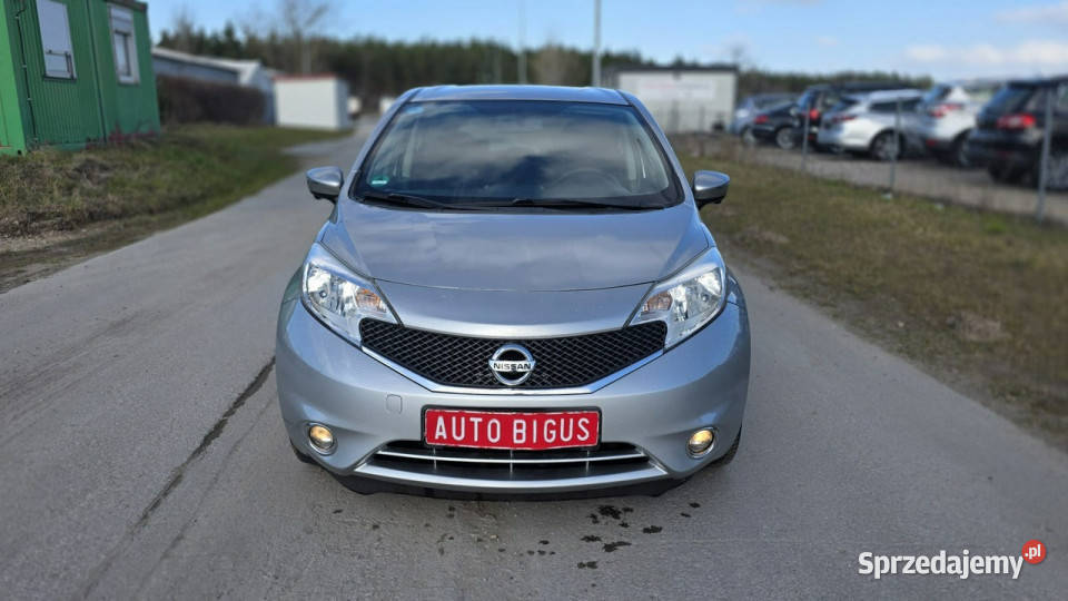 Nissan Note mały przebieg kamera 360 navigacja klimatyzacja Lębork