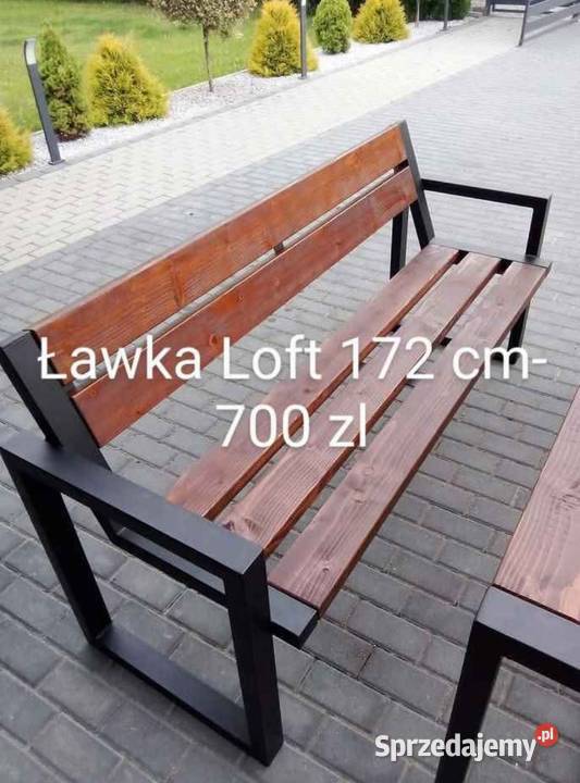 MEBLE OGRODOWE ŁAWKI STOŁY NOGI DO MEBLI LOFT