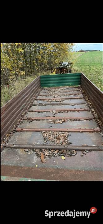 ruzrzutnik przyczepa 35t stan Mierziączka