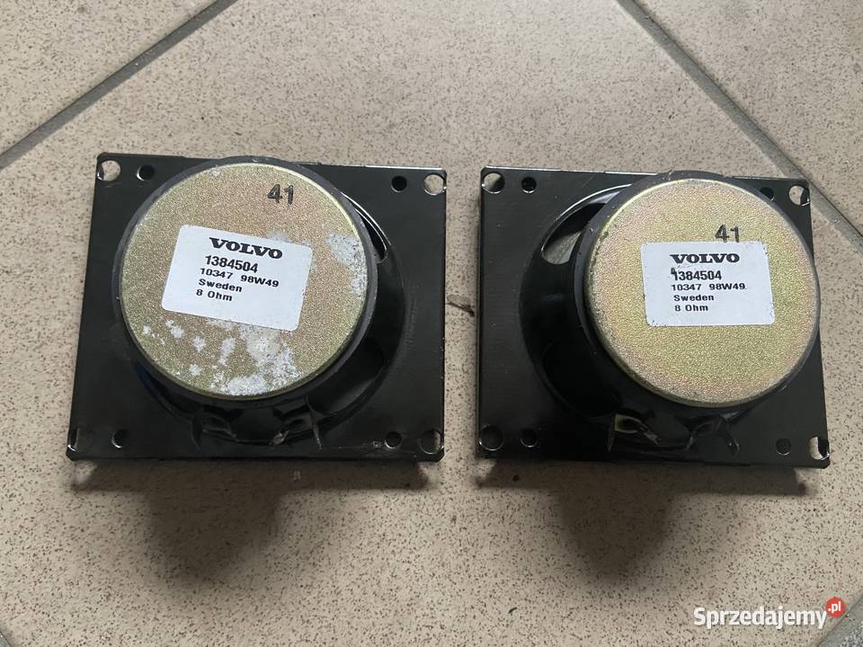 Głośnik Volvo 1384504 98W49 8ohm Komplet lubuskie