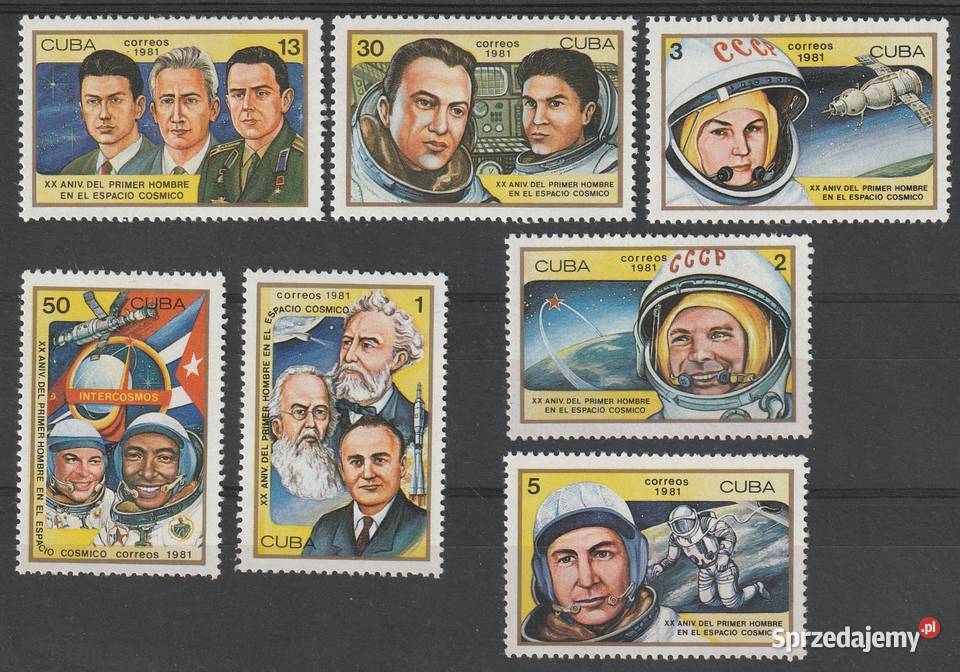 KUBA LOTY W KOSMOS 1981 CZYSTE Łódź