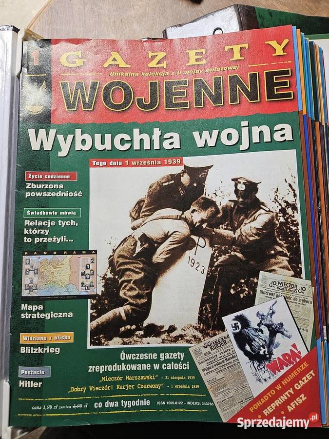 Gazety wojenne 158 wielkopolskie Poznań sprzedam
