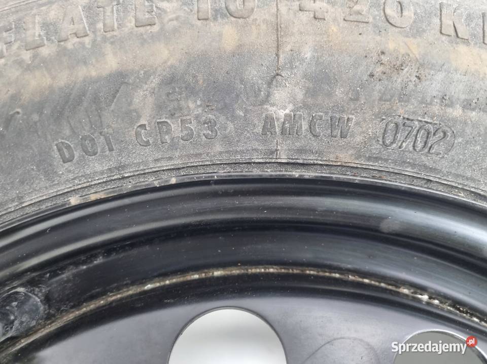 KOŁO DOJAZDOWE BMW E46 dojazdówka 11590 R16 Chełm