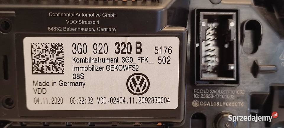 VW TIGUAN II LICZNIK VIRTUAL KOKPIT ZEGARY Liczniki i zegary dolnośląskie