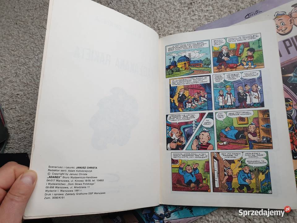 Kajtek i Koko w Kosmosie 3 albumy Janusz Christa pomorskie