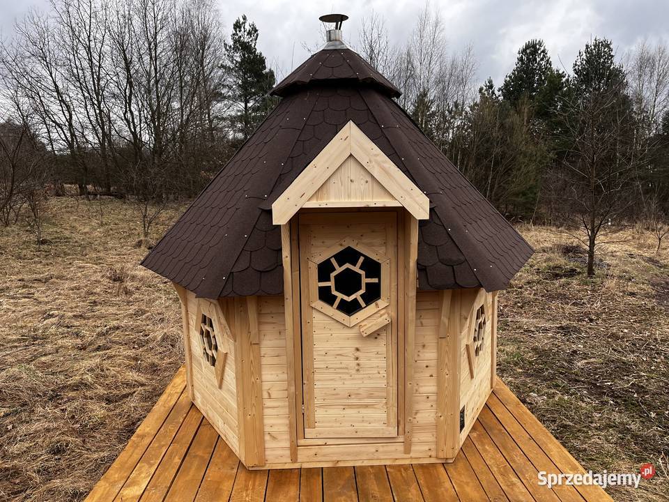 sauna ogrodowa ruska bania ogrodowa Zagnańsk