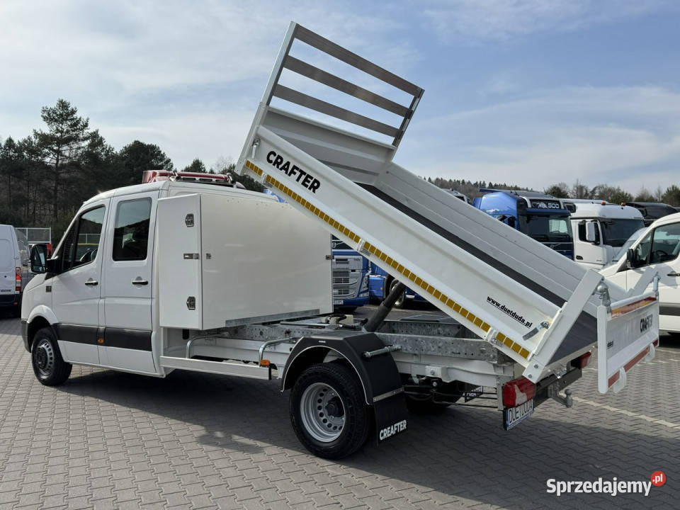 Volkswagen Crafter 6 Osób Brygadówka DOKA Widełki