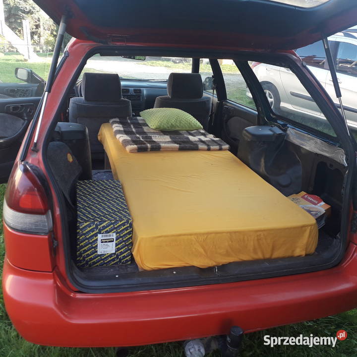 Subaru Legacy 4X4 kamper samotnego wilkasingla Rok produkcji 1998 dolnośląskie Karpacz