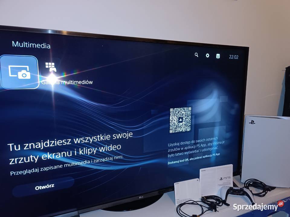 Konsola Playstation 5 stan komplet z pudełkiem Libiąż