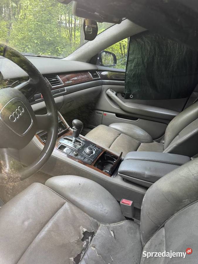 Syndyk sprzeda samochód AUDI A8 Dąbrowa Górnicza