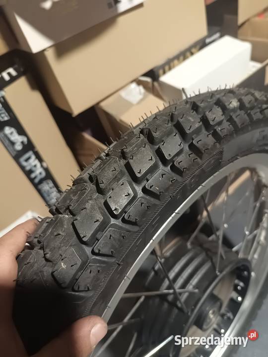 Przednie koło z oponą i dętką nowe renowacji MZ Zduńska Wola