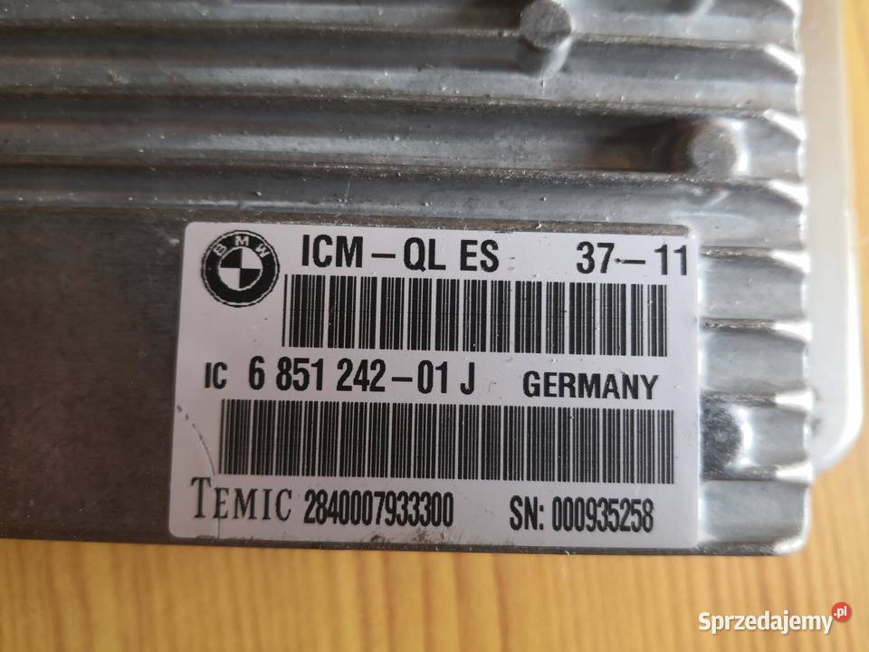 MODUŁ STEROWNIK ICM 6851242 BMW F01 F03 F02 F07 Komputery sprzedam