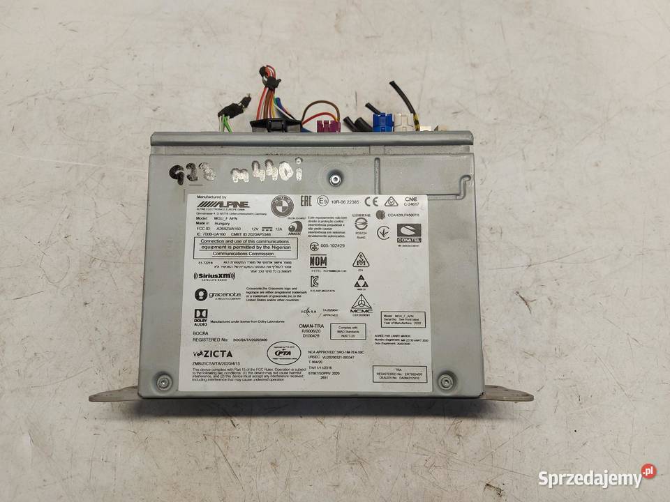 BMW G23 G22 M440i Cabrio Radio nawigacja 5A3C199 osobowe dolnośląskie