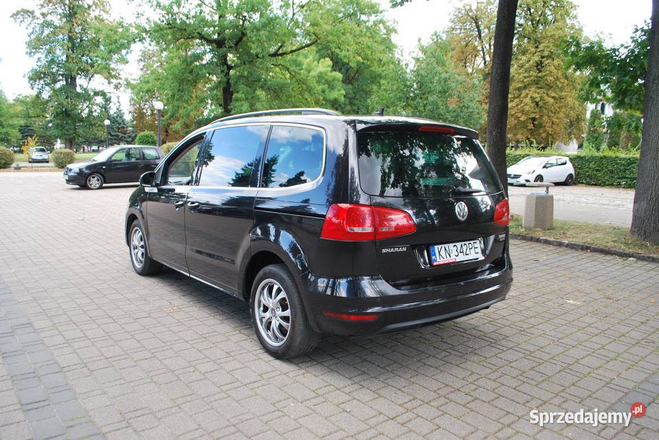 Volkswagen Sharan 20 TDI 140 Alufelgi klima Navi Rok produkcji 2013 Nowy Sącz