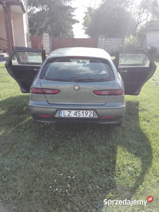 Alfa romeo 156 sportwagon 24jtd 2002r oc pt lubelskie