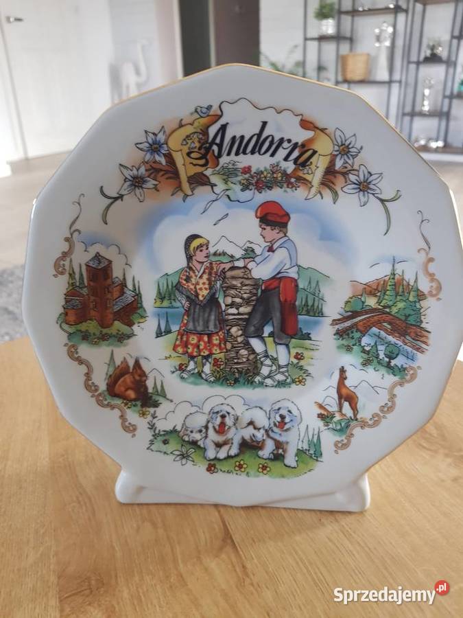 Talerz ozdobny Andorra