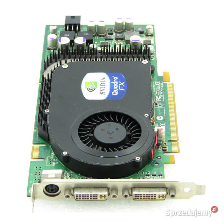 NVIDIA Quadro FX 3450 256MB 256bit GDDR3 Dual aktywne
