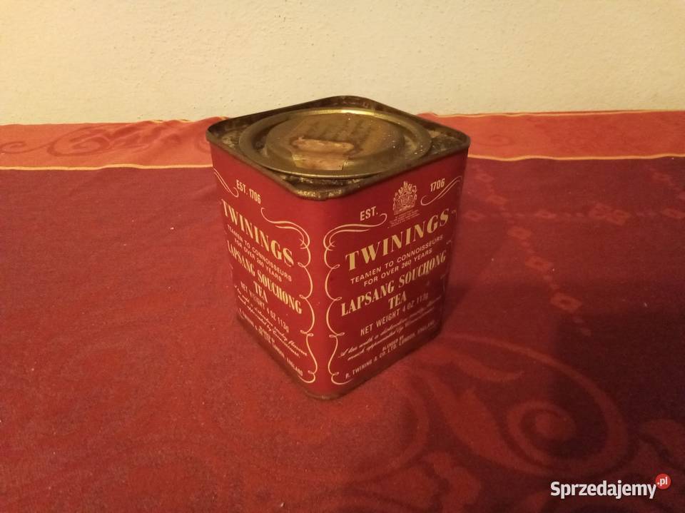 English breakfast tea puszka czerwona Warszawa