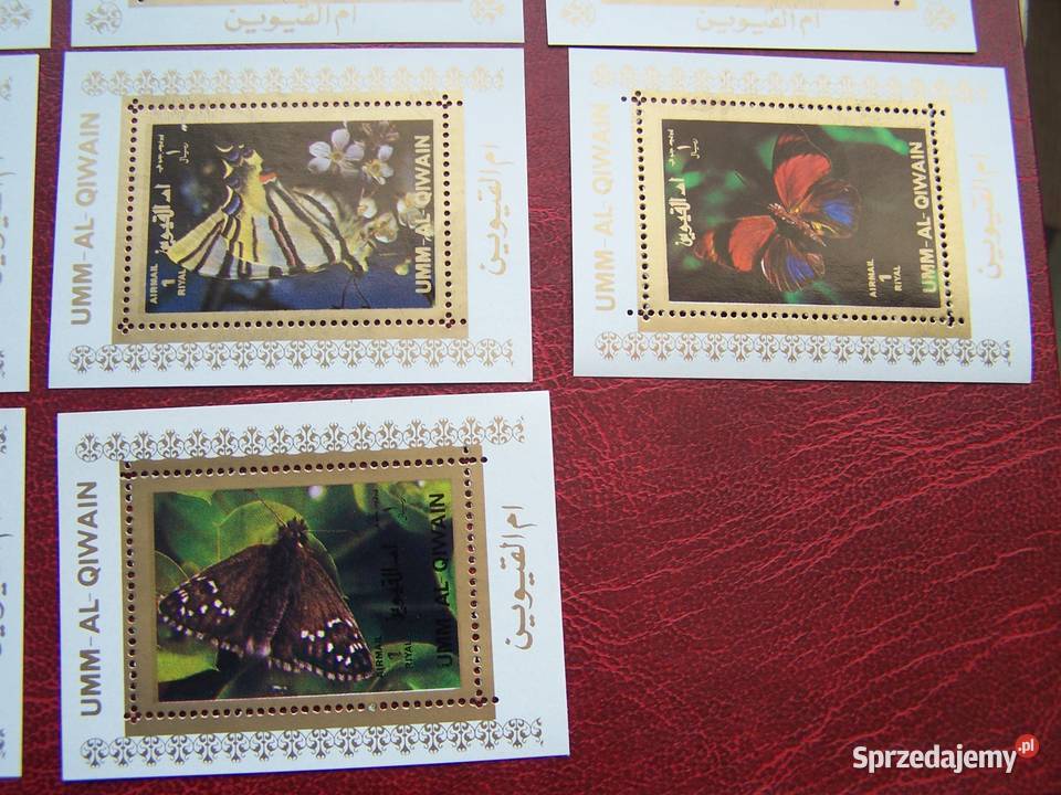Umm Al Quiwain ZEA MNH motyle Tychy sprzedam