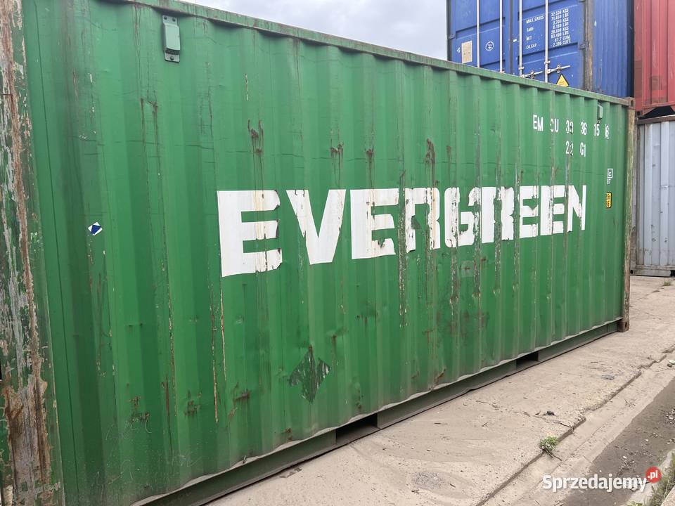 Kontener morski magazynowy 20DV 6 metrowy Ząbki