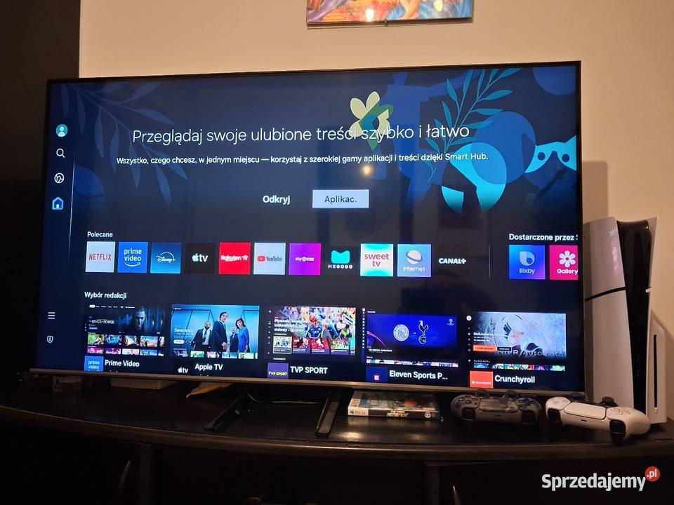 Telewizor samsung QLED 50 zal android Samsung Telewizory Inowrocław sprzedam