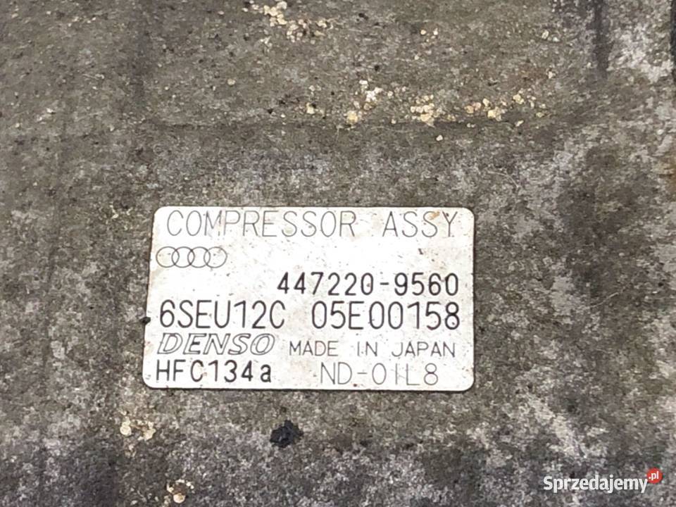 SPRĘŻARKA KLIMATYZACJI AUDI A4 B6 4472209560 20 podkarpackie