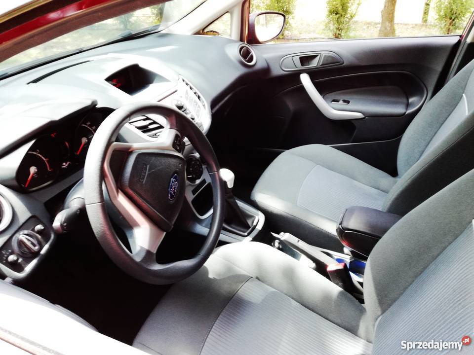 Ford Fiesta MK7 14 bezwypadkowy Polski salon ESP łódzkie Łódź