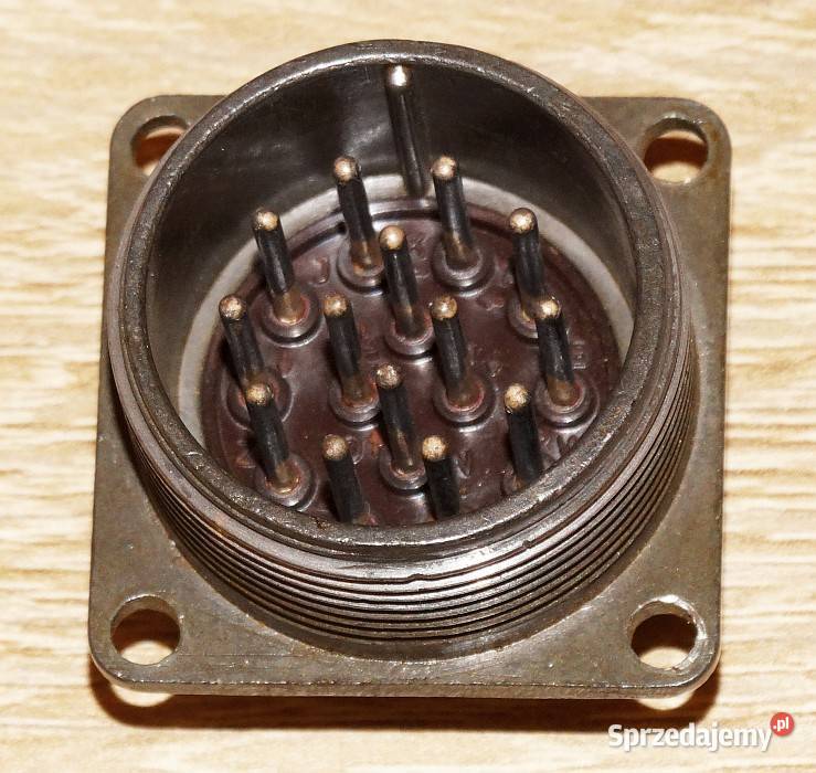Złącze gniazdo męskie przemysłowe wojskowe 14 Części i akcesoria