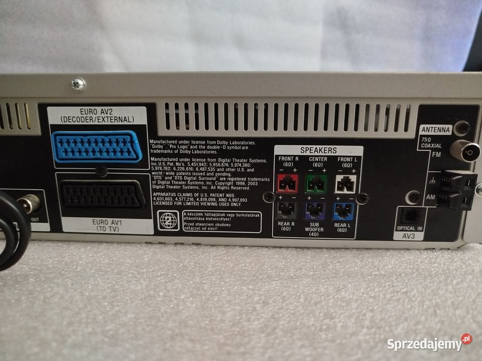 VHS DVD Sony DAVD150N uszkodzone Zgierz