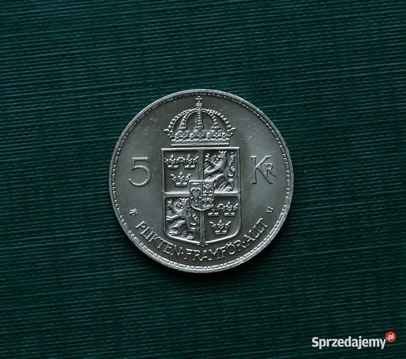 SZWECJA 5 koron 1973r