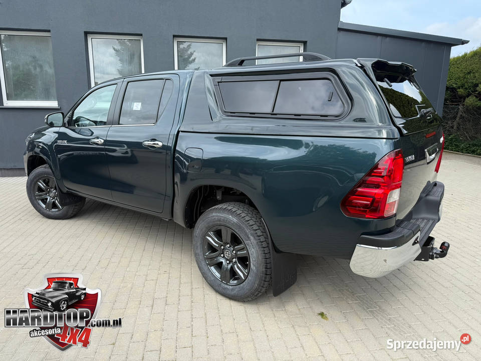 Zabudowa Toyota Hilux HARDTOP na pakę 2016 Szyby Pasłęk