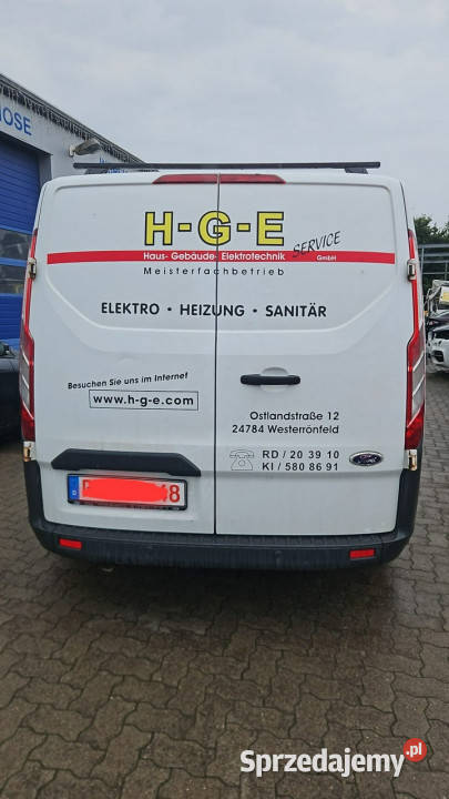 Ford Transit Custom klimatyzacja 1WŁASCICIEL wielkopolskie