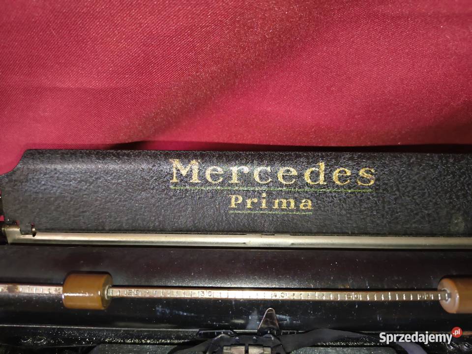 Maszyna do pisania Mercedes Prima walizka Chorzew sprzedam
