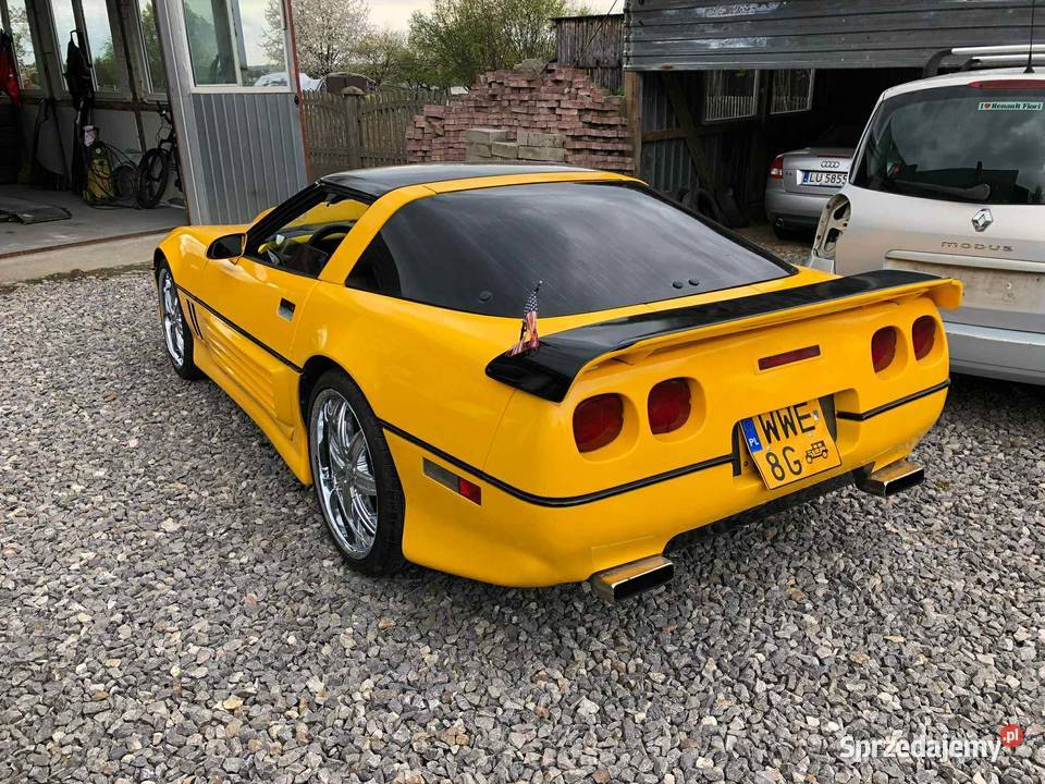 Chevrolet Corvette C4 EDELBROCK Rok produkcji 1984 Corvette lubelskie Żółkiewka-Osada