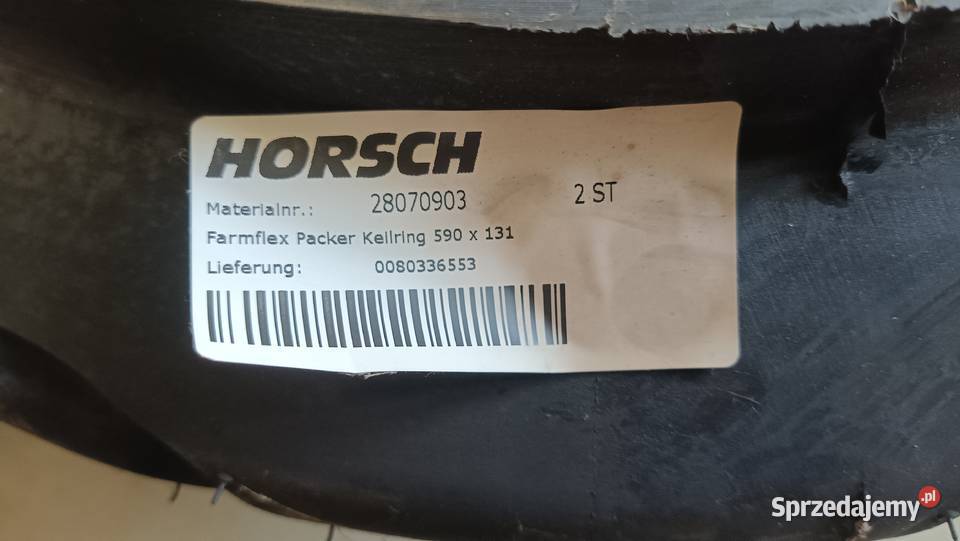 Pierścień wału Farmflex Horsch Terrano 28070903 Do maszyn uprawowych sprzedam