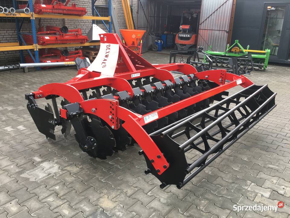 Brona talerzowa kompaktowa ciężka 30 Agregat Agregaty łódzkie Kobiele Wielkie sprzedam