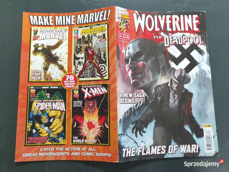 Wolverine Deadpool 167 Marvel 2009 pomorskie Gdynia