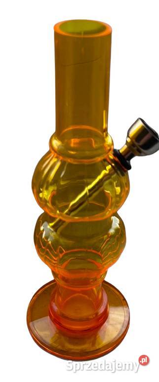 Bongo Akrylowe Fajka Wodna z Akrylu Pomarańczowa Ostrowy nad Okszą