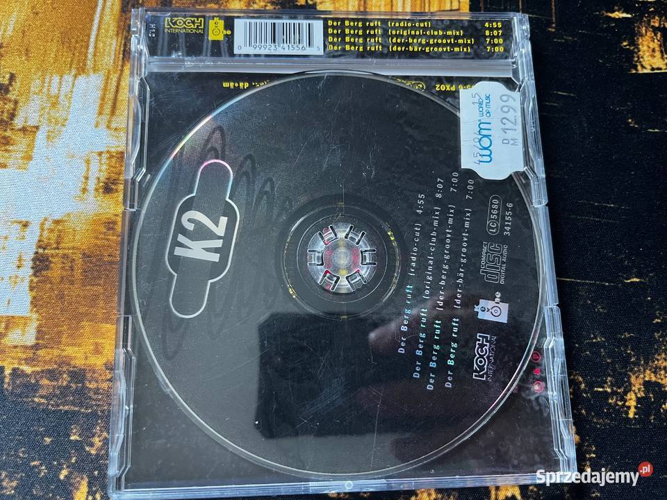 K2 Der Berg Ruft Euro House CD