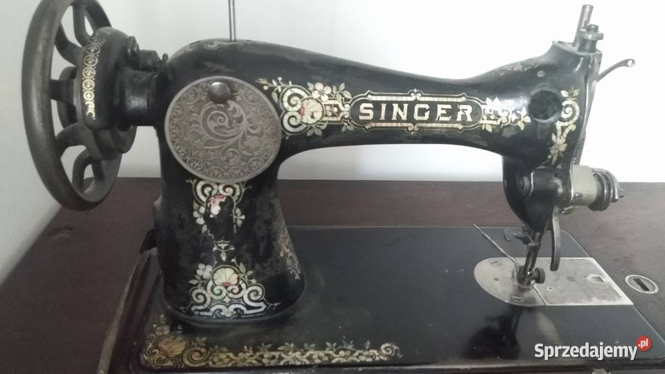 Stara maszyna do szycia SINGER z roku 1908 śląskie