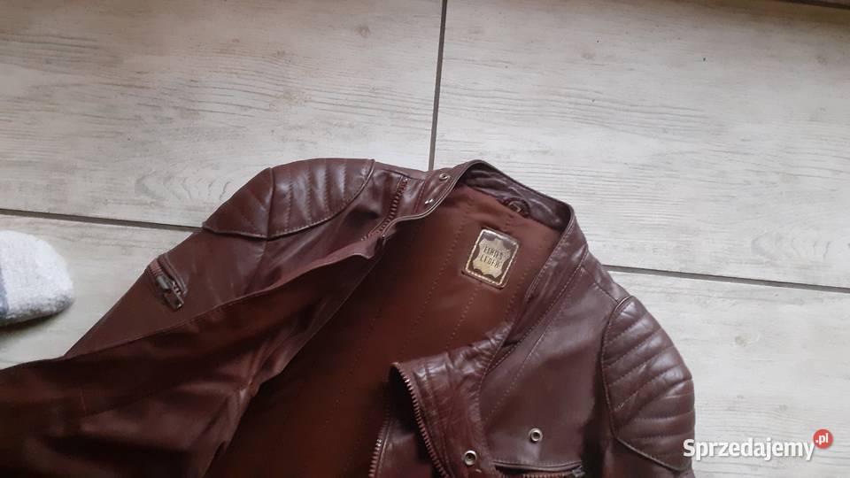 Kombinezon skórzany brązowy na MOTOR Resko sprzedam