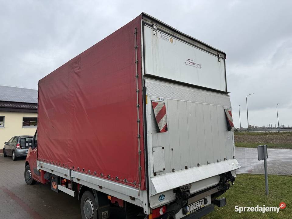 Zabudowa plandeka 9 palet winda bar Sobiesiernie