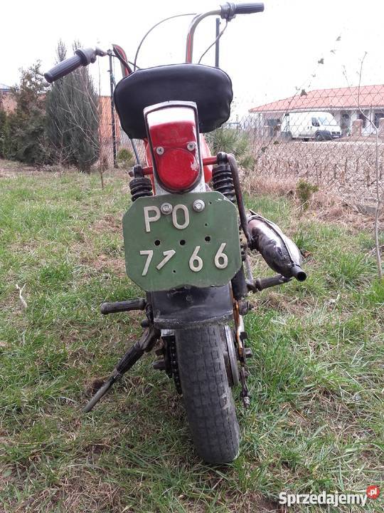 Motorynka USZKODZONA Komorniki