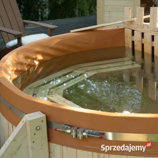 Wanna z hydromasażem opalana drewnem 180 4os Siedlisko