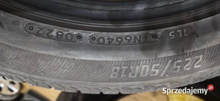 Opony letnie LASSA COMPETUS 22550R18 99Y używane sprzedam