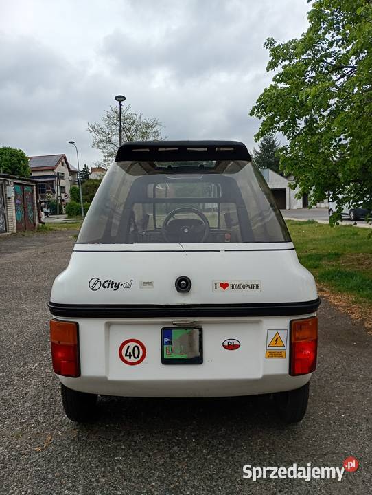 CITY EL Vintage Elektryczny Klasyk Rare Oldtimer akryl Warszawa
