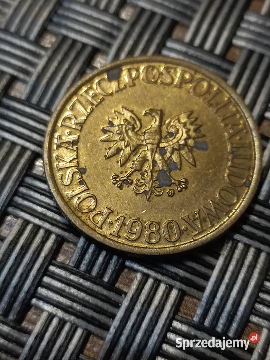sprzedam monete 5 z 1980 Chełm sprzedam