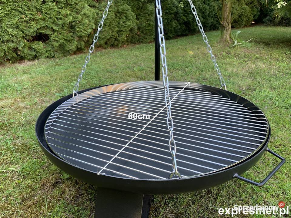 GRILL TRÓJNÓG OGRODOWY NA OGNISKO STOJAK Z Wrocław sprzedam