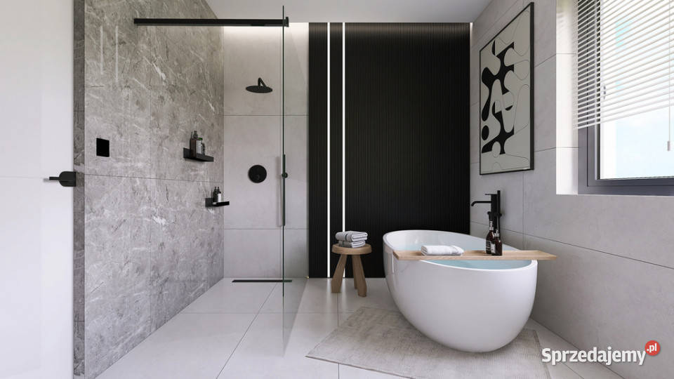 Nowoczesny Dom z garażem 136 m2 28 m2 poddasza Siadło Dolne