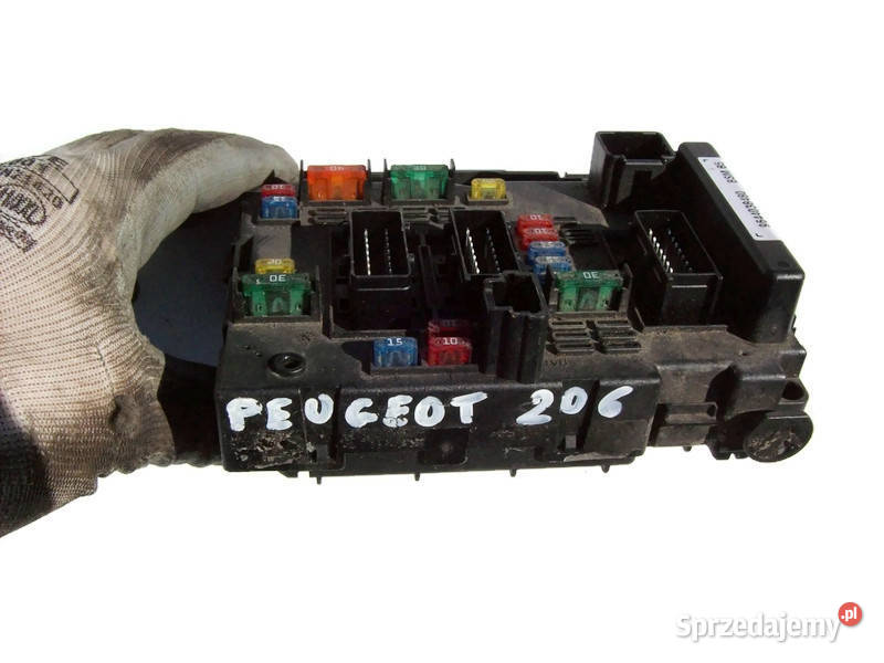 Peugeot 206 Modul Sterownik BSM 9644038480 Układ elektryczny Mińsk Mazowiecki